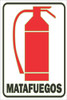 Cartel Para Matafuegos 23x80 Baliza Varios Modelos 3