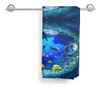 ~? Dujiea Blue Ocean Dolphin Toalla De Cocina De Mar Profund 2
