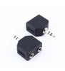 Adaptador Divisor Miniplug 3.5 A Dos Hembras 3.5 Mm Stereo 0