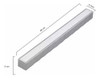Rejilla Lineal Awaduct Desagüe 65 Cm. 1