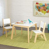 Kidkraft Modern Table Y 2 Juego De Sillas 1