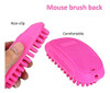 Cepillo De Champú De Silicona Para Mascotas Yusenpet, Goma A 3