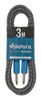 Cable Shimura Cgb-3 Mallado Textil Ofc Plug - Plug 3 Metros 0