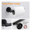 Set De 4 Accesorios Para Baño Negro Mate Nolimas -7s6stxw3 3
