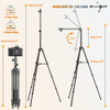 Tripode Extensible 1.7 Metros Con Brazo + Control 1