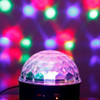 Parlante Media Bola Audiorítmica Luces Led Magic Ball 5