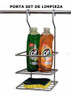 Porta Rollo Cocina + Porta Set Limpieza + Barral + Ganchos!! 2
