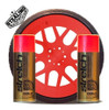 Stretch | Rojo Fluorescente X2 | Pintura Removible | Fluo 0