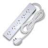Zapatilla Múltiple De 5 Tomas C/cable 1.5 Mts Llave Térmica 0