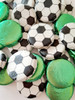 100 Monedas De Chocolate Color Futbol Candy Bar 1
