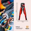 Kit Pinza Amperometrica Pelacable Automatico Crimpeadora 3