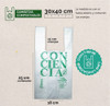 Bolsa Camiseta Compostable 30x40 1