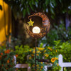Hapjoy Luces Solares Decoración De Jardín Al Aire Libre Lint 2