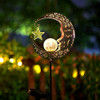 Hapjoy Luces Solares Decoración De Jardín Al Aire Libre Lint 3