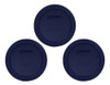 Pyrex Azul 2 Tazas Cubierta Redonda De Almacenamiento 0