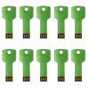 10pcs 1gb Metal Clave U Disco Usb 2,0 Unidades Flash Pen Pul 0