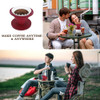 Filtro De Café Plegable Rojo Reutilizable Para Camping 6