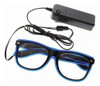 Lentes Led Neón Con Control Anteojos Cotillón 2