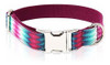 Collar Para Perro Ajustable Con Broche Metal Peacock Talle S 0