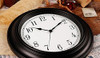 Reloj De Pared Negro, Foxtop Reloj De Pared Decorativo Silen 1