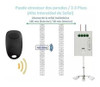 Llave Luz Punto Inalambrica + Interruptor Control Remoto 2bk 4