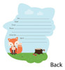 Fox - Invitaciones De Relleno Con Forma - Tarjetas De Invita 2