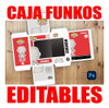 Molde Caja Funko Pop Visor Cajita Kit Imprimible Editable 2