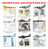 Boeing 747 Lufthansa Papercraft 2