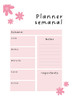 Planner Semanal Completamente Imantado A4 Diseños Vertical 2
