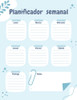 Planner Semanal Completamente Imantado A4 Diseños Vertical 3