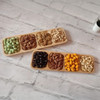 Tabla Rectangular Bambu Para Copetin Picada 4 Cavidades 3