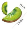 Colchoneta Flotante Inflable Para Pileta Gajo Kiwi 178x85cm 2