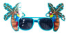Combo Anteojo Loro X3 Palmeras Playa Tropical Cotillon 2
