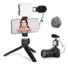 Flashoot Vlogging Kit Telfono Video Kit Accesorios: Trpode T 0