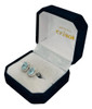 Conjunto De Plata C/raíz De Aguamarina (co221) 4