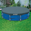 Cobertor Para Pileta Estructural Redondo Intex Frame 305 Cm 1