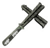 Nueva Práctica De Alta Calidad Balisong Metal Butterfly Entr 0