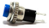 2 Pulsadores Normal Abierto 12mm Orificio 10mm 1a 250v Azul 1
