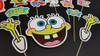 Adorno Deco Torta Bob Esponja Feliz Cumple 4