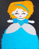 Piñata Princesas Cenicienta  Cotillon Piñatas Princesa 1