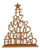 Aplique Árbol  Navidad Mdf Cod. 1116 0