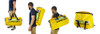 Bolso Cilindrico Superior 50 Lts. Estanco Amarillo Spektor 1
