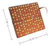 Luz Led De Crecimiento, 20w Panel Delgado De Espectro C... 1