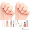 Combo 16 Pieza Manicura Yensen Alicate Lima Pinza Cortauñas 3