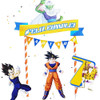 Adorno De Torta De Papel Cake Topper Torta Dragon Ball Goku 0