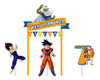 Adorno De Torta De Papel Cake Topper Torta Dragon Ball Goku 2