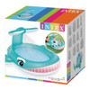 Pileta Inflable Ballena Con Spray Rociador 4