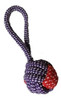 Set X2 Juguetes Tirador Soga Pelota Mascota Trenzado Bicolor 5