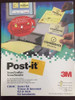 Antiguo Post-it-nuevo-sellado 150 Notas/4 Diskettes 3,5+25+2 0