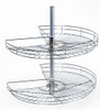 Accesorio Canasto Giratorio 3/4 Bajomesada D 70cm - Blanco 0